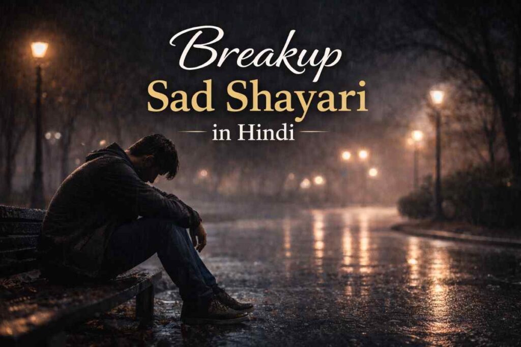 Breakup Sad Shayari in Hindi