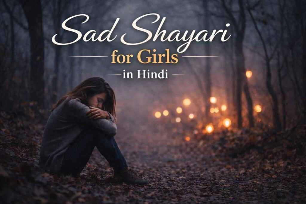 Sad Shayari for Girls in Hindi