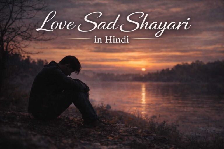 Love Sad Shayari in Hindi
